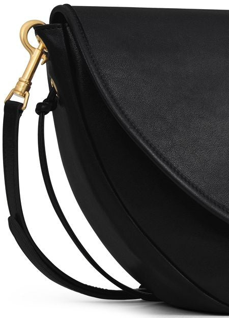 CELINE Halfmoon soft Triomphe bag in supple shiny lambskin - Image 6