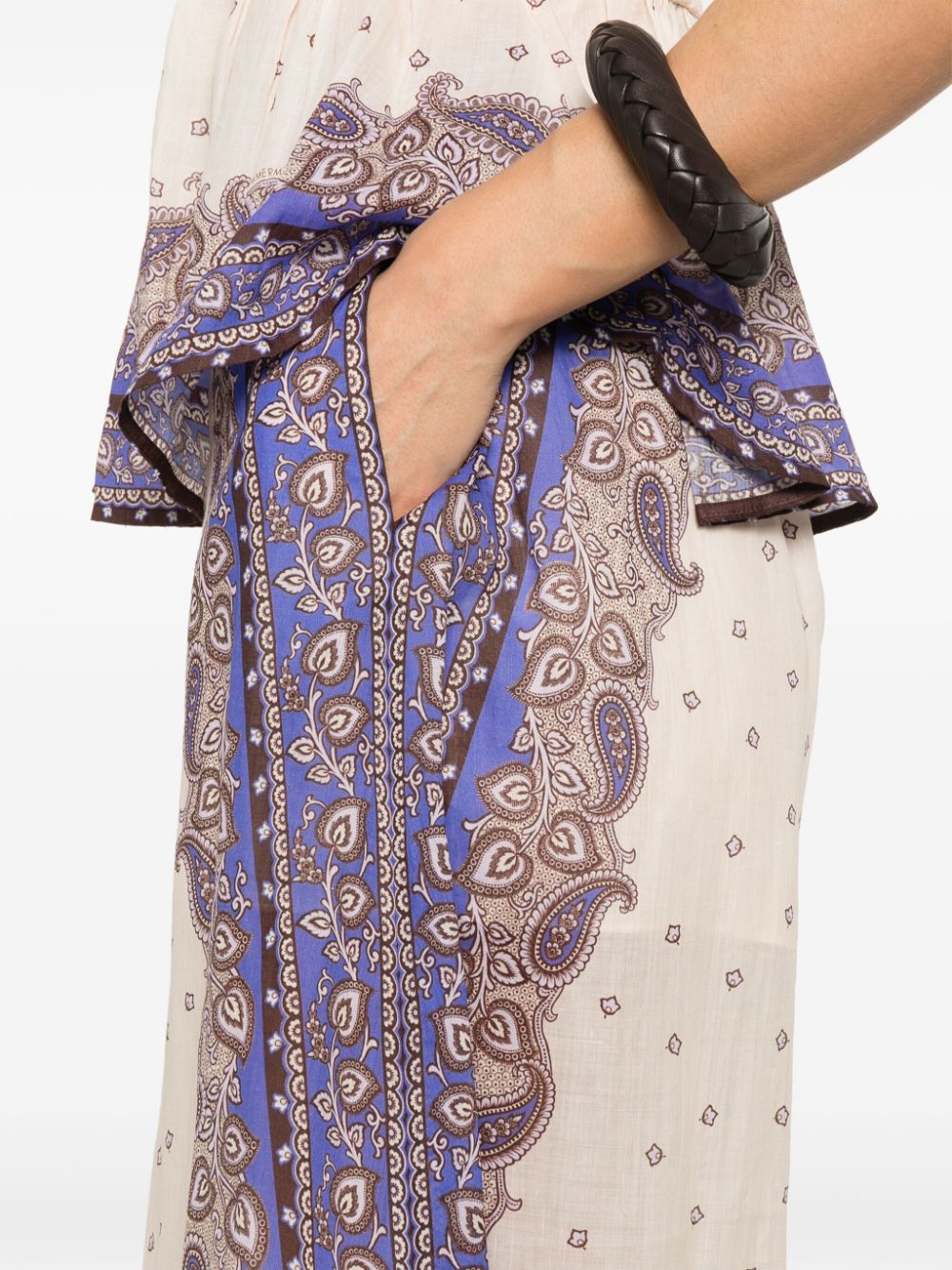 Zimmermann ZIMMERMANN MAXINE WIDE LEG PRINTEDズボン - Image 6