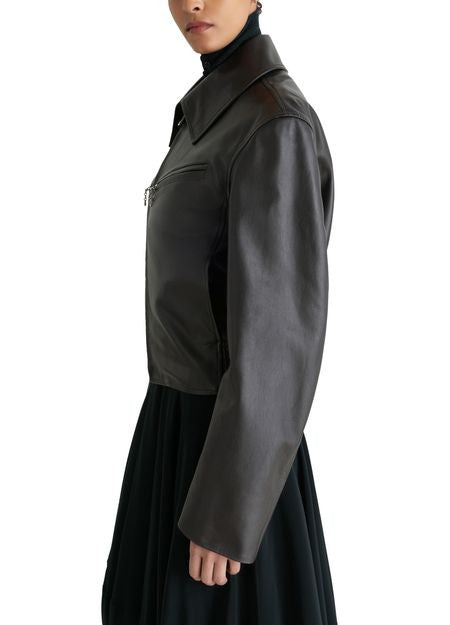 LEMAIRE Boxy leather blouson - Image 6