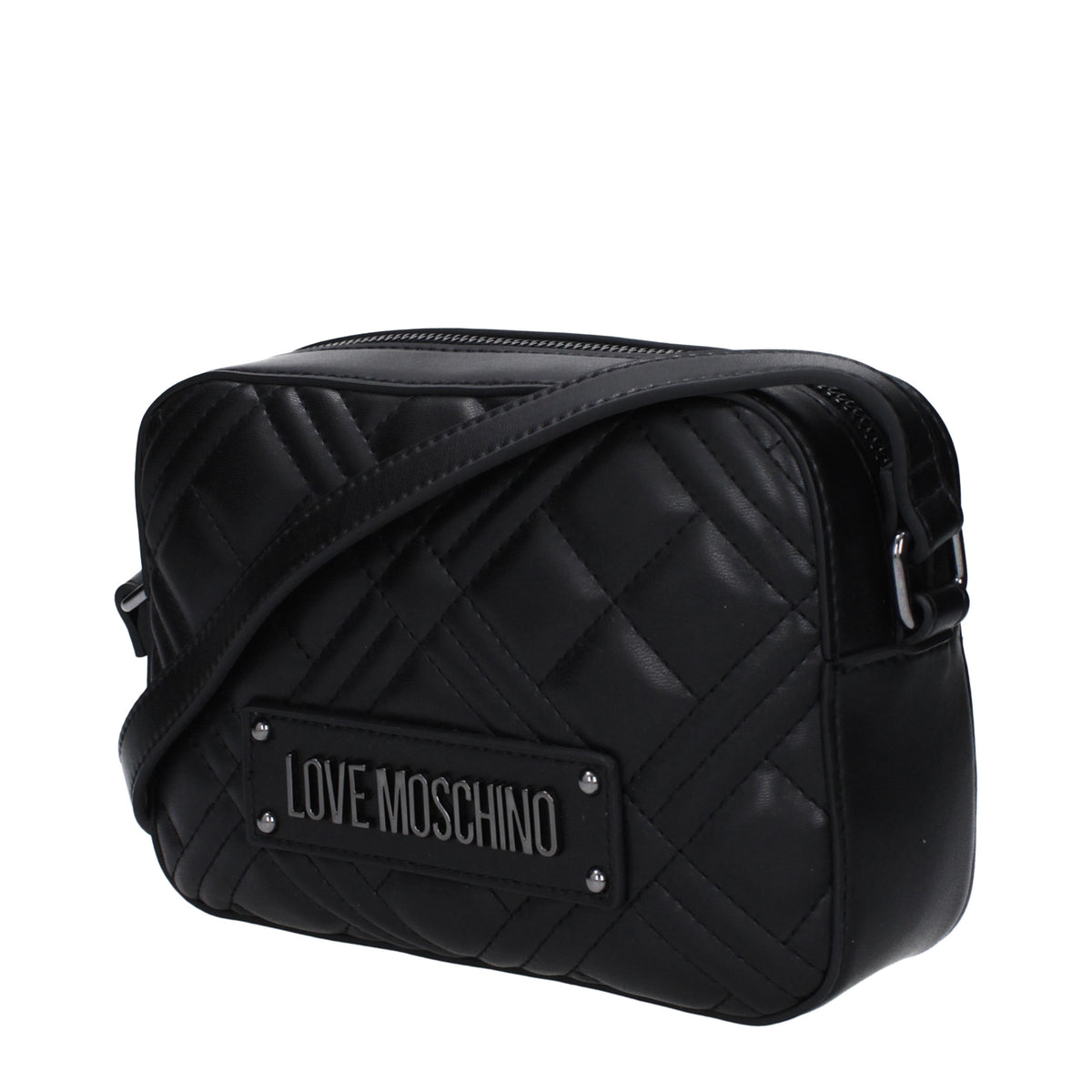 Moschino モスキーノのショルダーバッグが大好きな女性ポリウレタンブラック/ブラック - Image 6