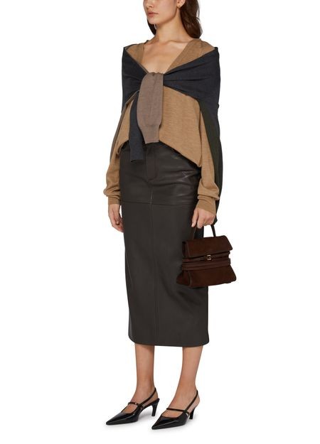 MOSCHINO レザースカート - Image 6