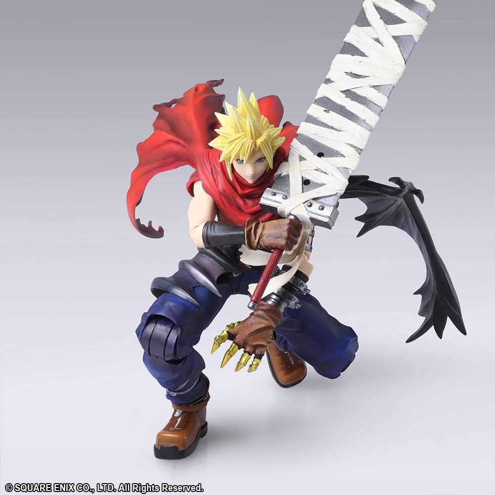 ファイナルファンタジー ブリングアーツ クラウド・ストライフ アナザーフォームVer. PVC製 塗装済み可動フィギュア
