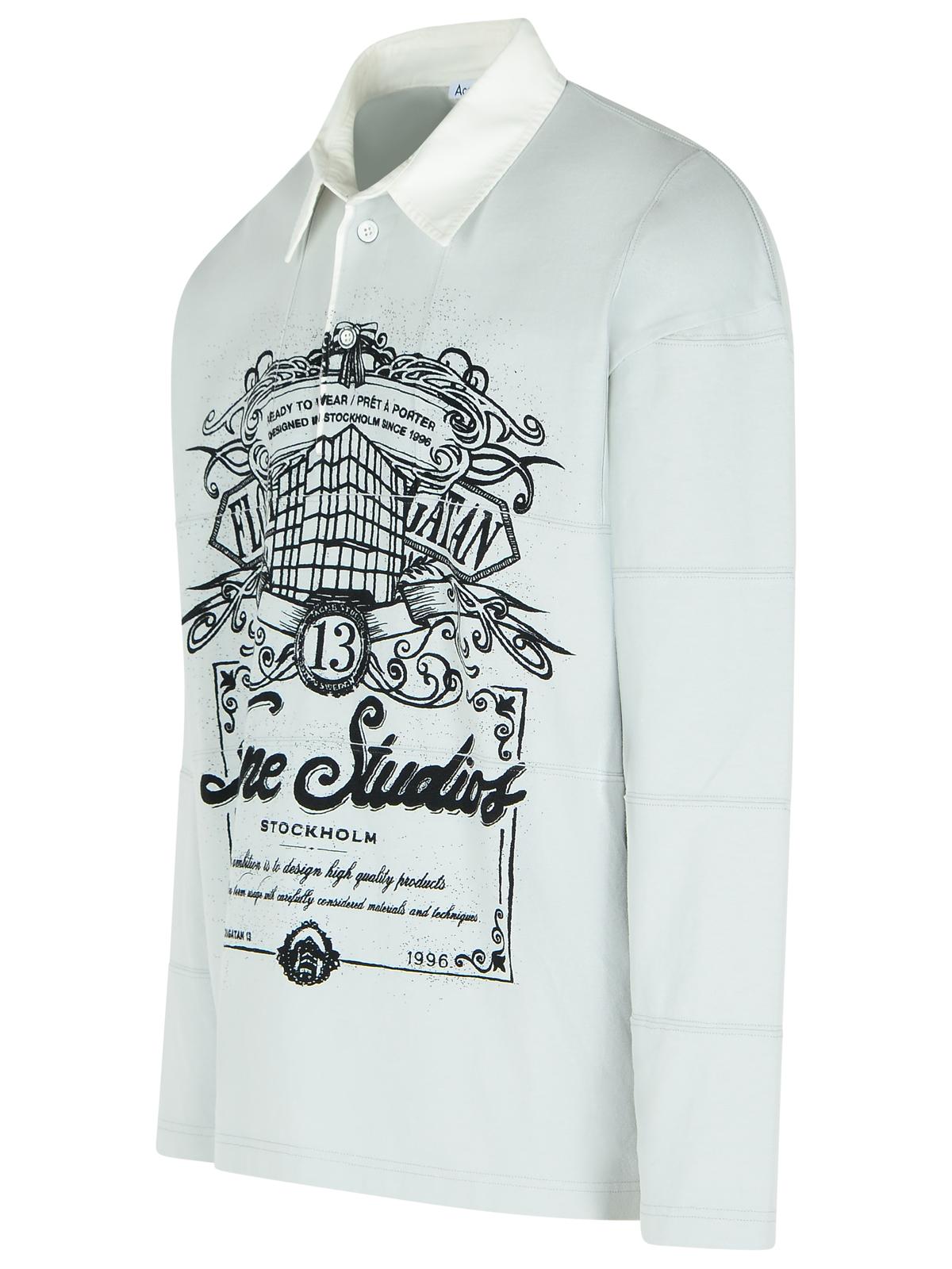 Acne にきびスタジオグレーコットンセーター - Image 6