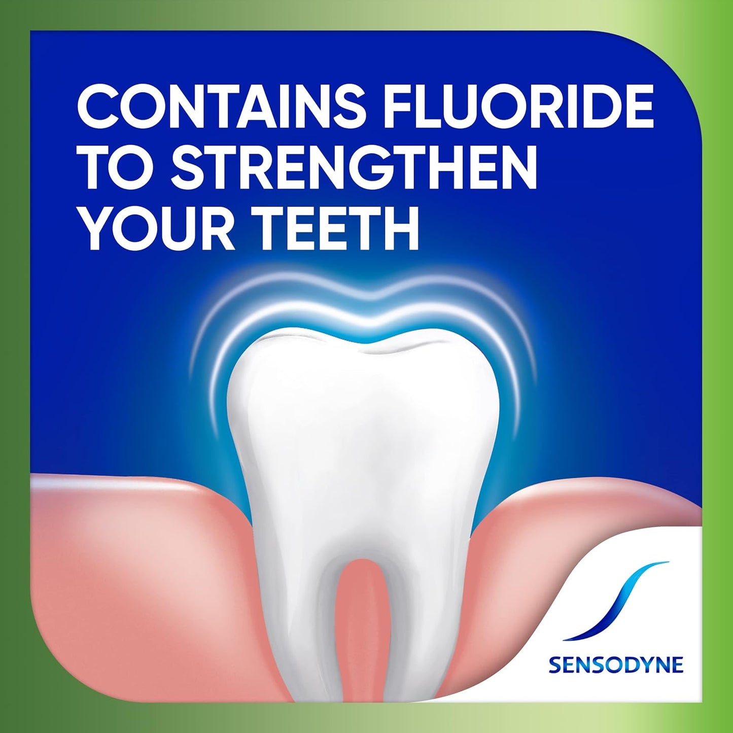 Sensodyne Fresh Mint - Pasta dental para dientes sensibles, pasta dental aceptada por la ADA para la prevención de caries y el tratamiento de dientes sensibles - 4 onzas (paquete de 2)
