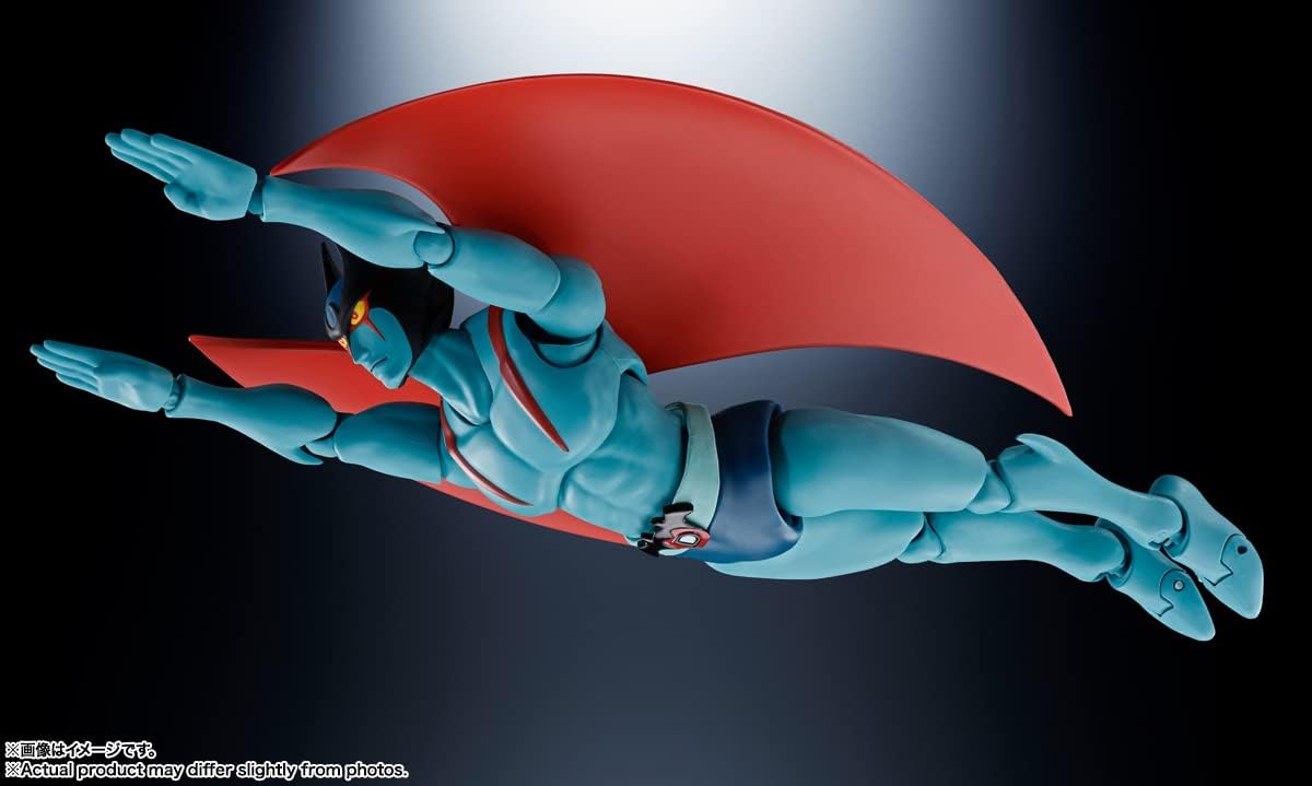 S.H. Figuarts Devilman D.C. 50th Anniversary Version, Approx. 6.7 inches (170 mm), ABS & PVC Pre-painted Action Figure