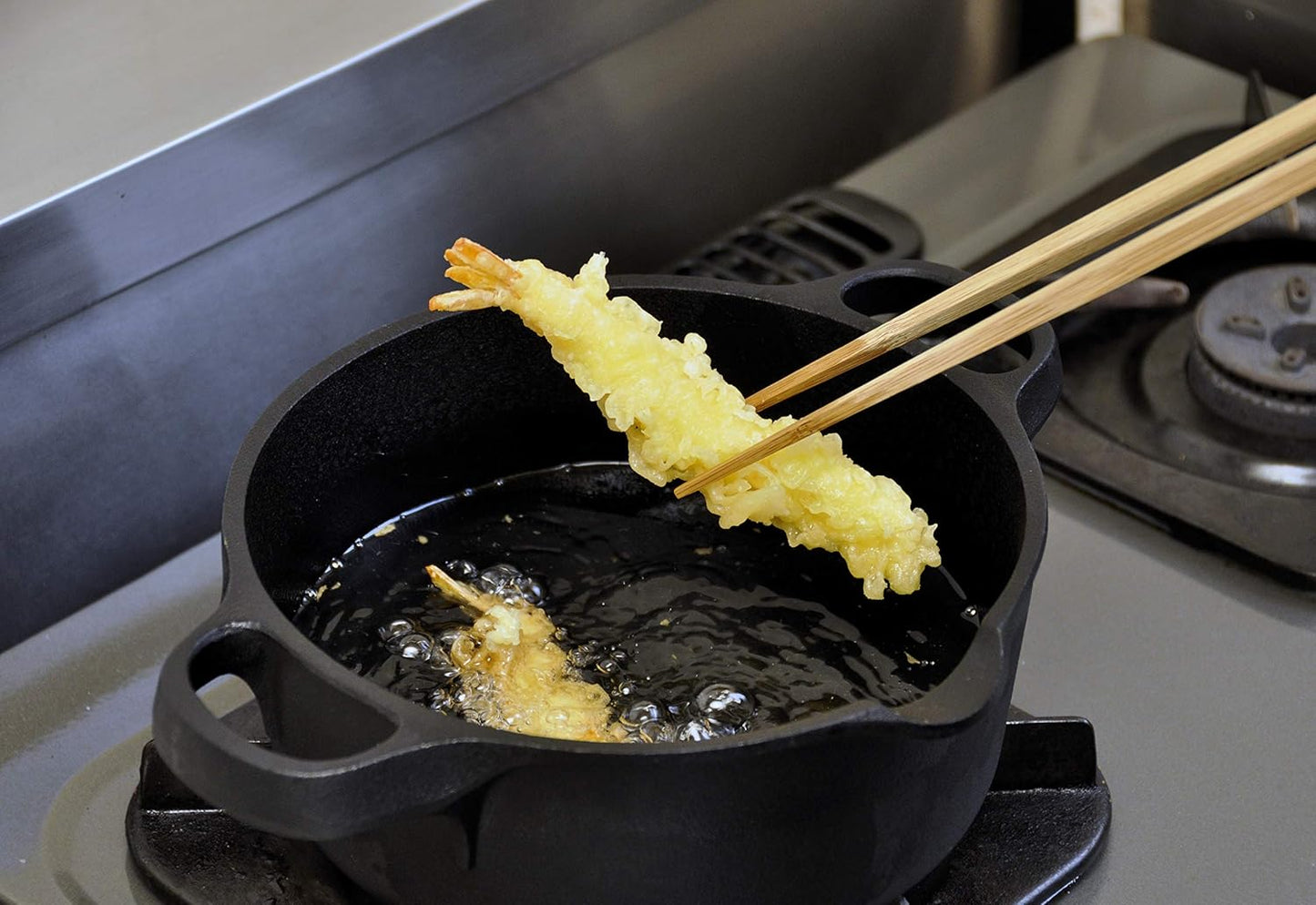 Sakai Sangyo Cooking Chopsticks, Square 13.0 inches (33 cm) (2 Pairs), Approx. 13.0 inches (33 cm), Moso Bamboo (Carbonized) Dishes, Cooking, Durable, Bamboo, Easy to Use, Easy to Grab, Made in Japan