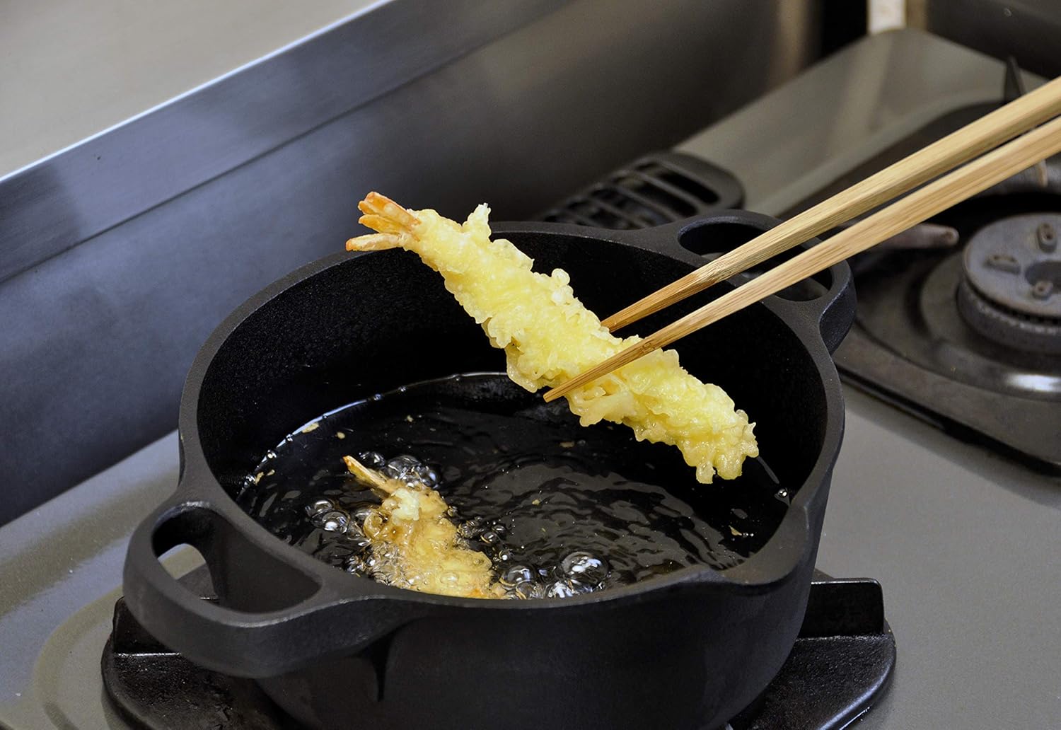 Sakai Sangyo Cooking Chopsticks, Square 13.0 inches (33 cm) (2 Pairs), Approx. 13.0 inches (33 cm), Moso Bamboo (Carbonized) Dishes, Cooking, Durable, Bamboo, Easy to Use, Easy to Grab, Made in Japan