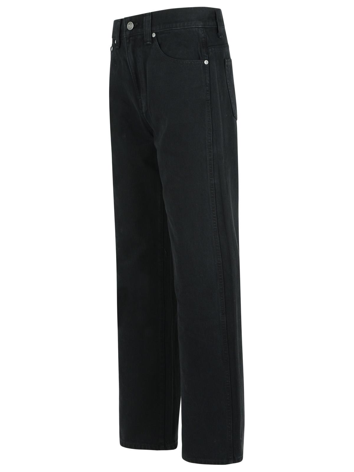 Khaite Khaite 'Bonnie' Black Cotton Jeans - Image 6