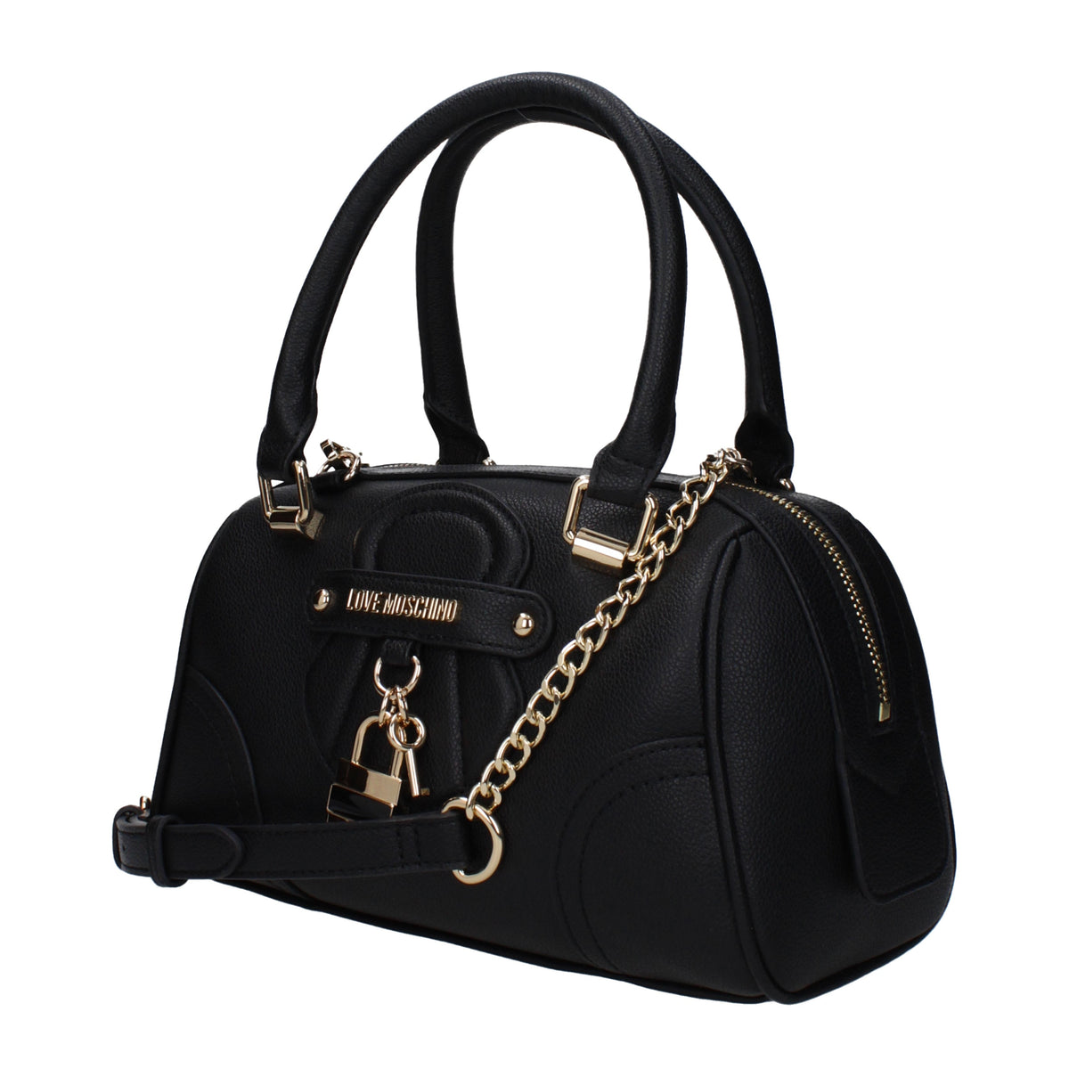 Moschino モスキーノのハンドバッグが大好きな女性ポリウレタンブラック - Image 6