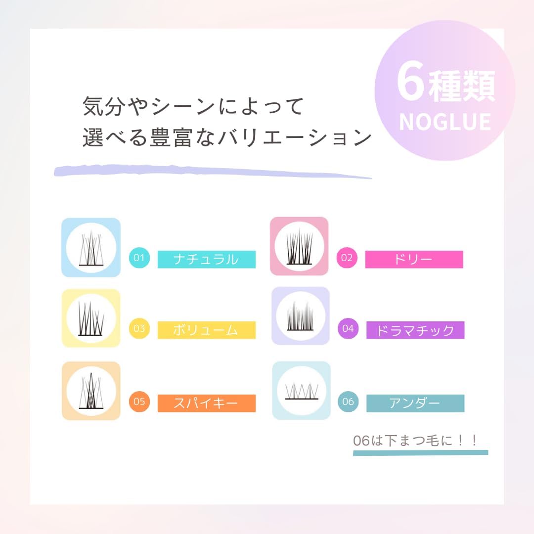 [DLUX PROFESSIONAL OFFICIAL] Glueless Pink Lash, False Eyelashes, For Parts, No Glue Required, Bunch, Natural, Popular, Partial False Eyelashes, Hard To Remove, Large Capacity (01 Natural)