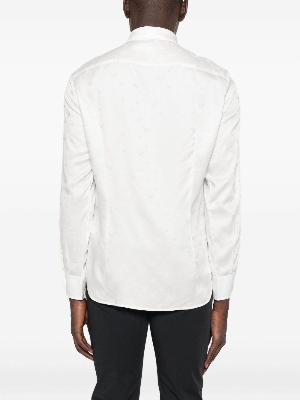 Emporio Emporio Armani Allover Logo Shird - Image 6