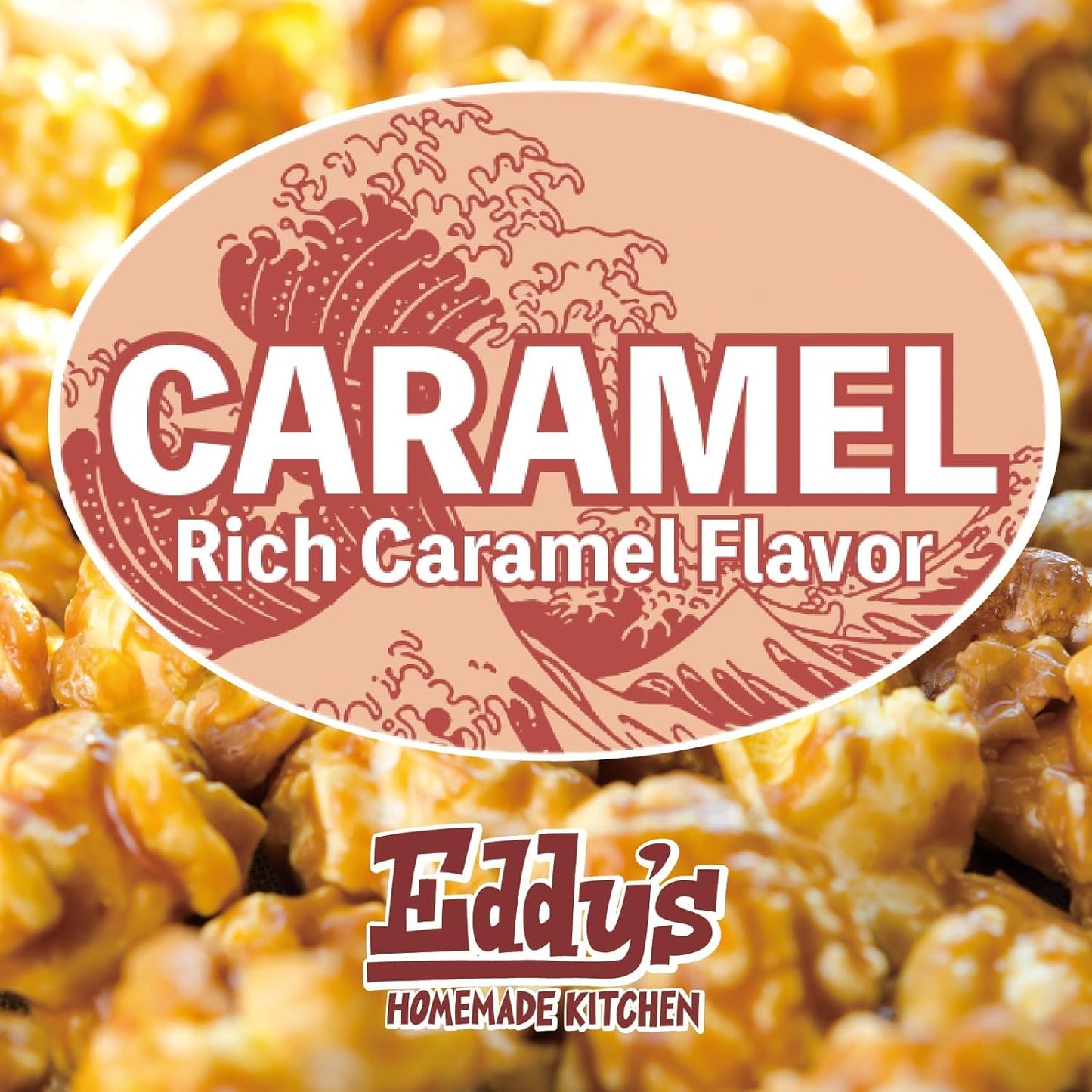 Premium Caramel Popcorn (15.2 oz (450 g), Large Capacity, Commercial Use, Good Cost Performance), Finished Product, Popcorn, Gourmet Popcorn (Watching Movies, Cultural Festivals, Parties, Halloween