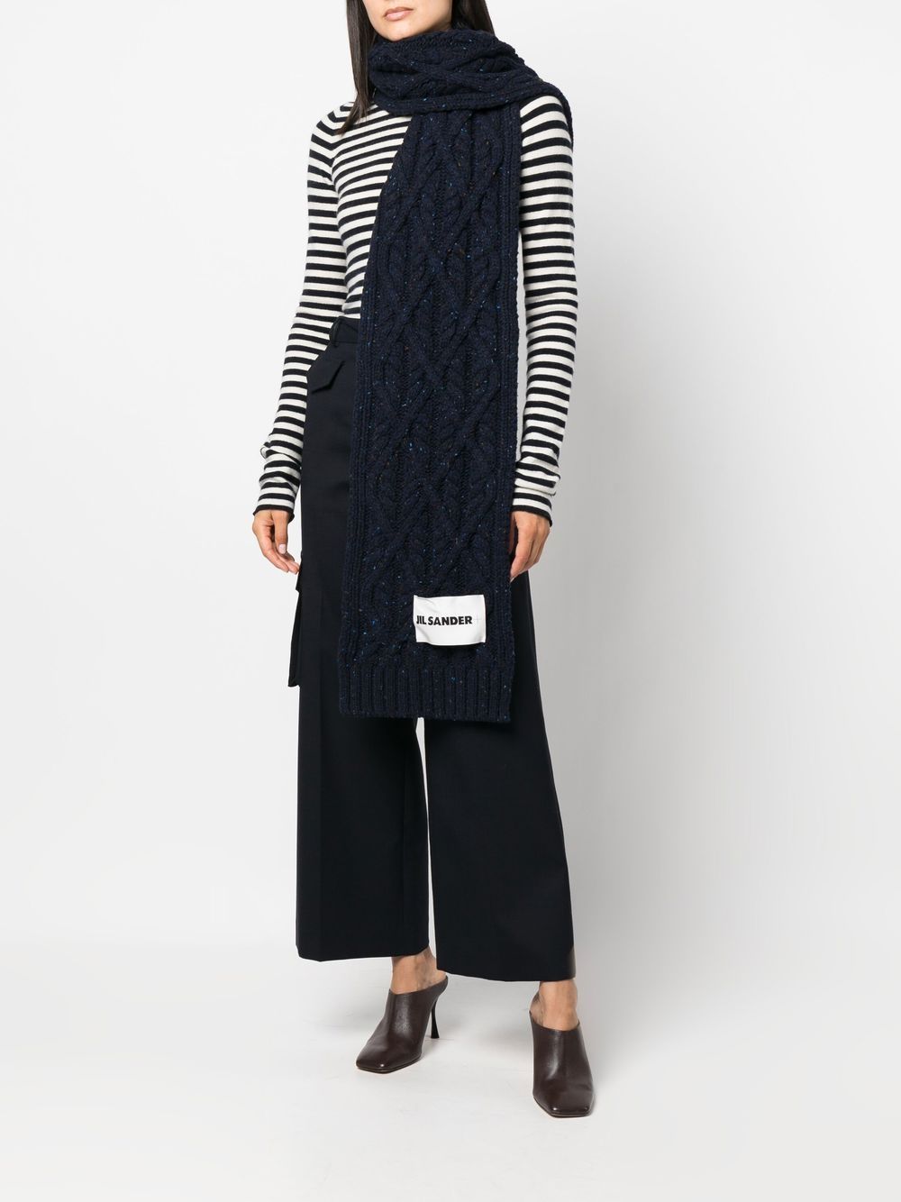 Jil ジルサンダーカシミアスカーフ - Image 6