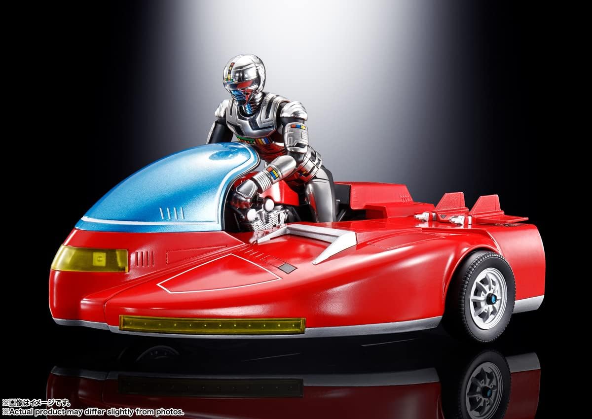TAMASHII NATIONS Super Alloy Space Sheriff Gavan & Cybarian, Approximately 100mm & 140mm (3.9 & 5.5 inches), Die-cast & ABS Pre-painted Action Figure