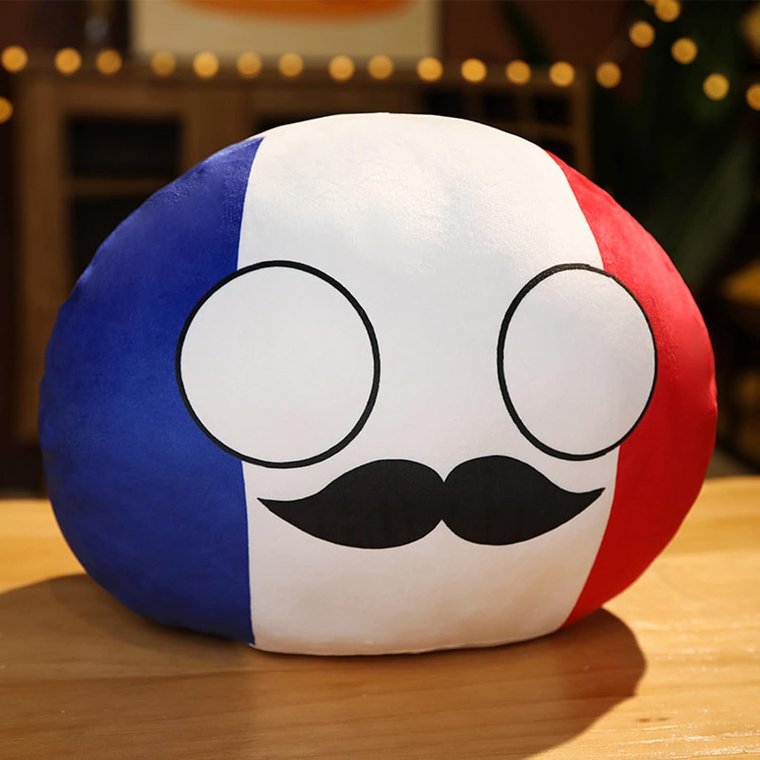 Poland Ball Plush Toy for Kids, Country Ball Plush Mini Pendant Plush Toy Cute Keychain Anime Plush Toy Boy Girl Gift