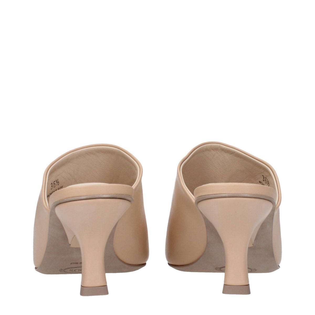 Tods トッド 'S サンダル女性革ピンク/ピンクの肉 - Image 6