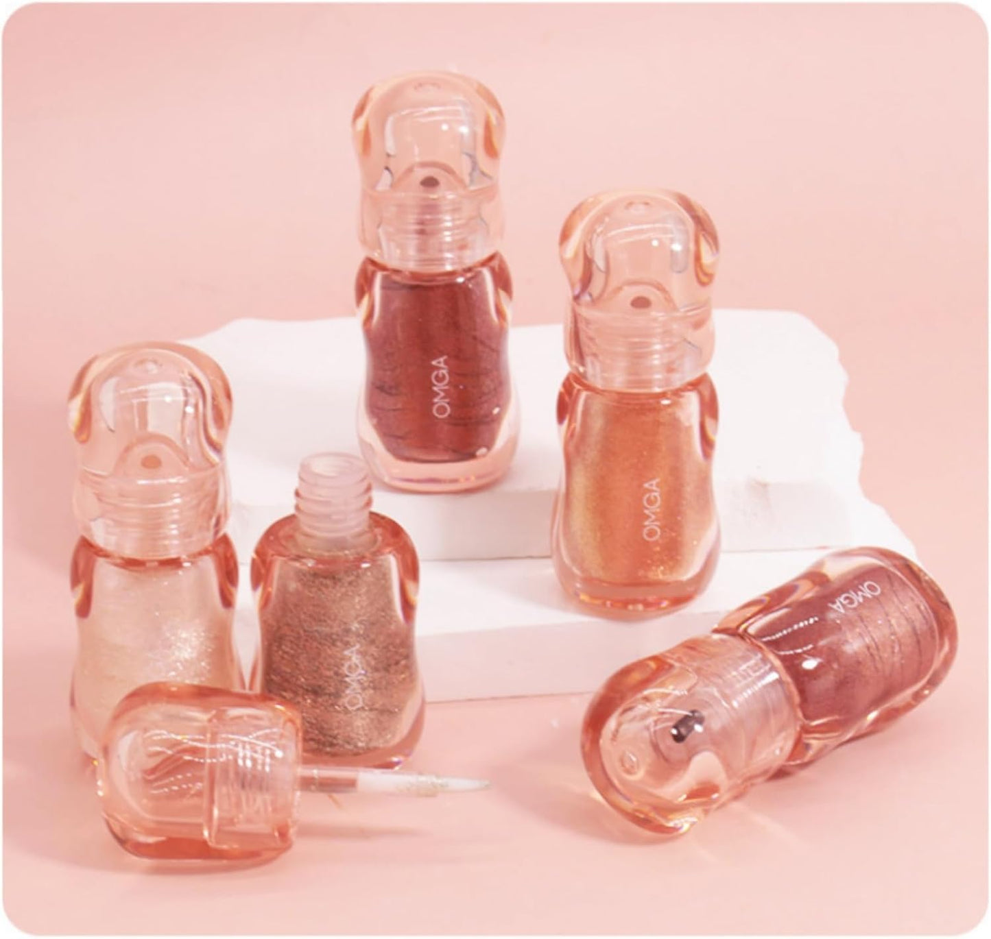 01# White Diamond Liquid Eye Shadow, Glitter, Tear Bag Makeup, Liquid Eye Shadow Stick, Eye Shadow Set, High Color, Waterproof, Long Lasting, For Beginners