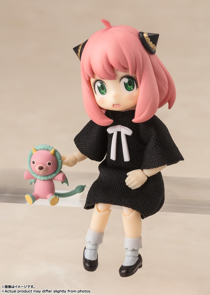 BANDAI SPIRITS S.H. Figuarts SPY x FAMILY Anya Forger Approx. 3.1 inches (80 mm), PVC & Fabric, Pre-painted Action Figure