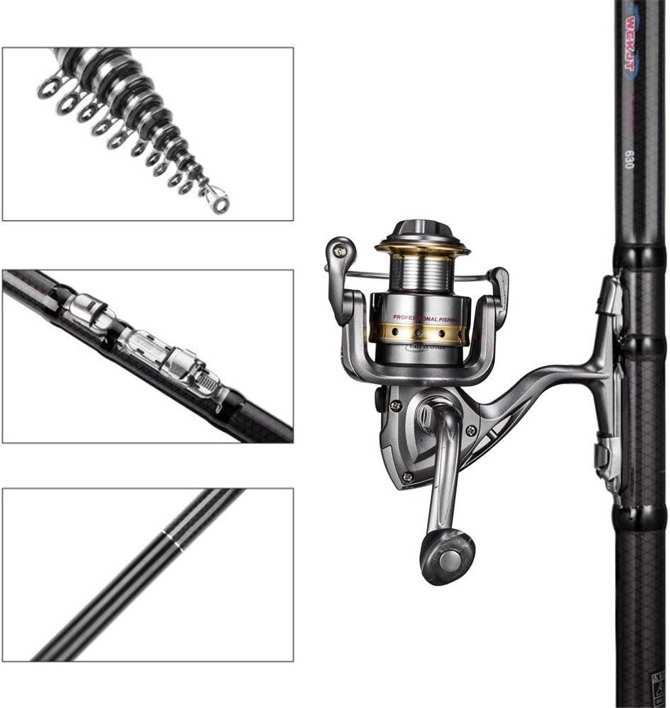 Sea Fishing Rod 1.4 ft (3.6 m) / 4.5 m / 5.4 m / 6.3 m / 7.2 m / Sea Fishing, For Freshwater Use, Storage Bag, Carbon, Portable Telescopic Fishing Rod, Casting Rod, Embankment Fishing