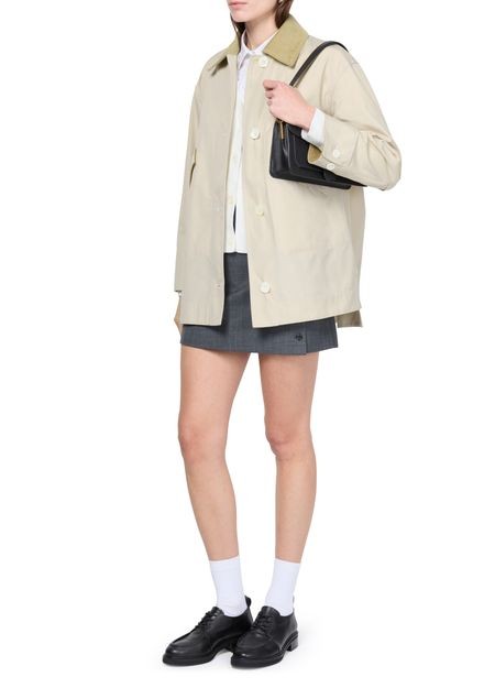 THOM BROWNE タイプライターファブリック コーデュロイカラー ガーデニングコート - Image 6