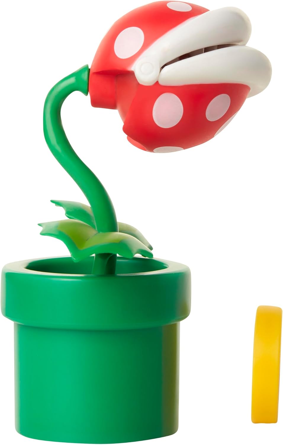 Sanei Boeki FCP-007 Super Mario Figure Collection Plus Pakkun Flower with Coin