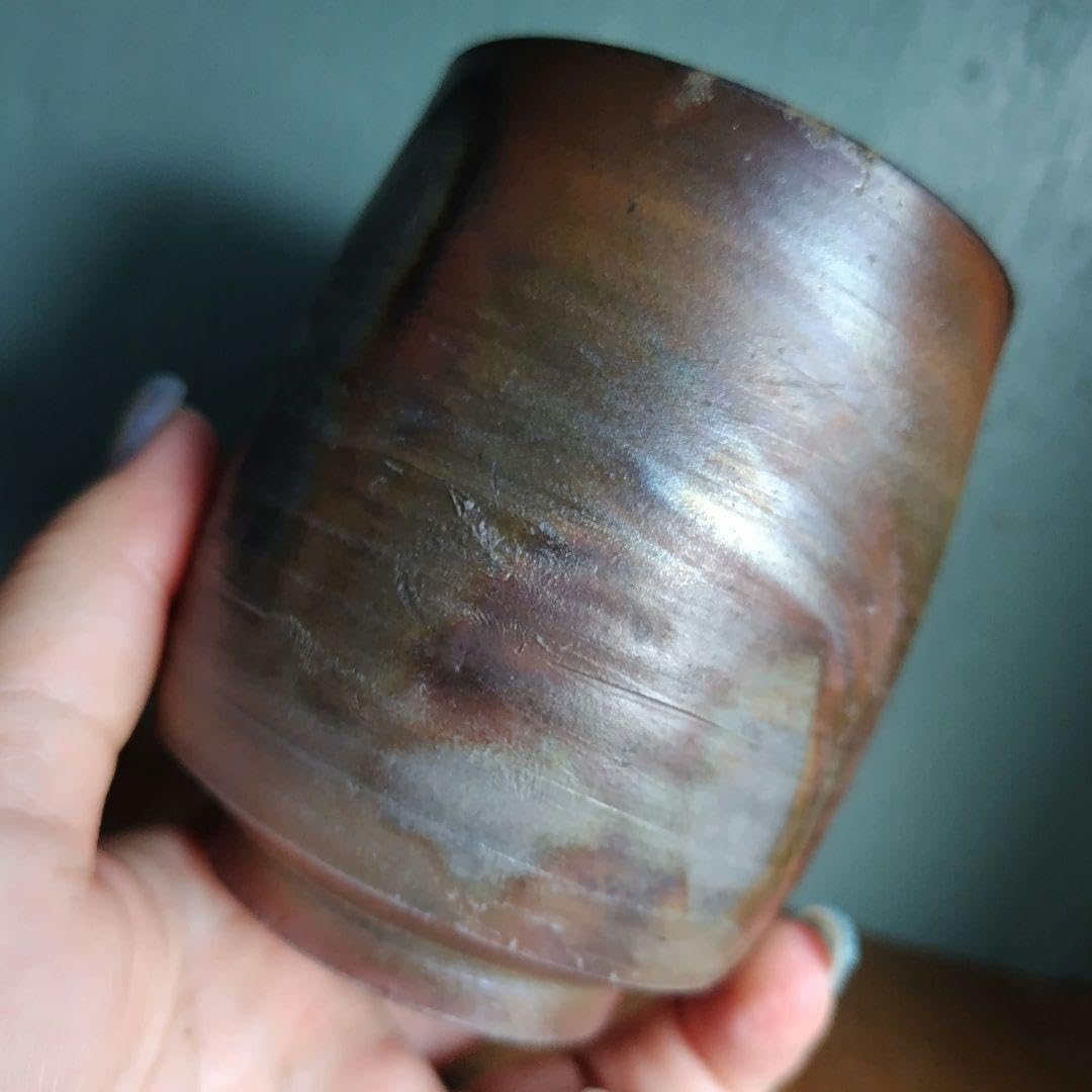備前焼 湯呑み 御所窯 岡山伝統工芸品 茶器 サンギリ フリーカップ