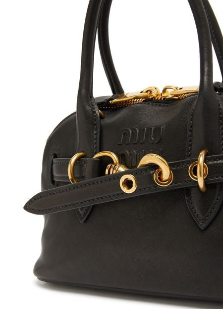 MIU MIU Aviator ナッパレザー ミニバッグ - Image 6