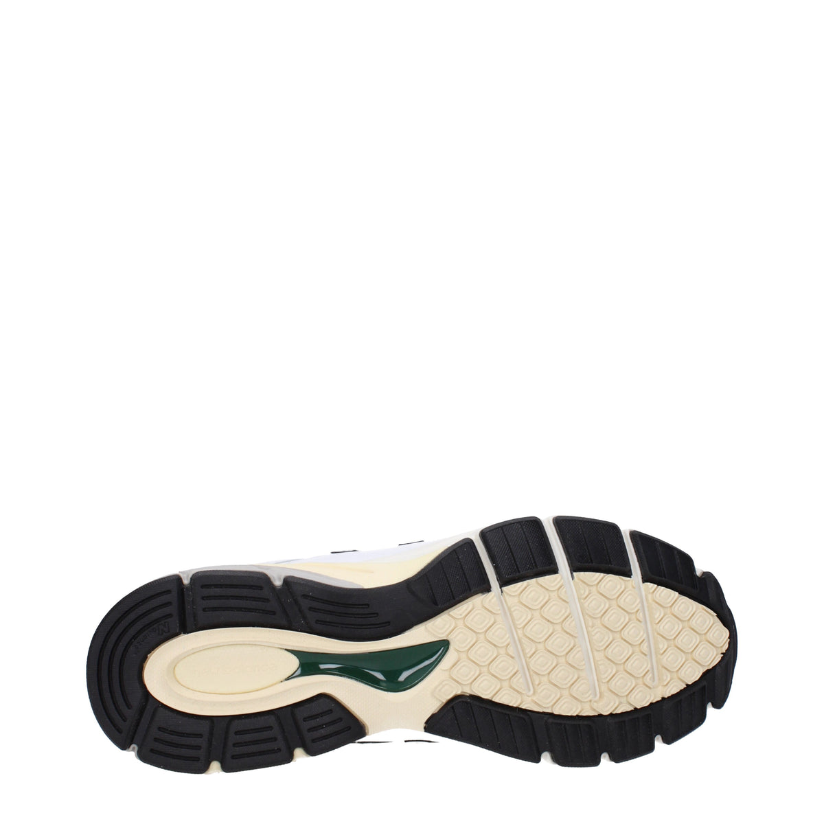 Designer Brand ニューバランススニーカー990マンレザーホワイト/グリーン - Image 6