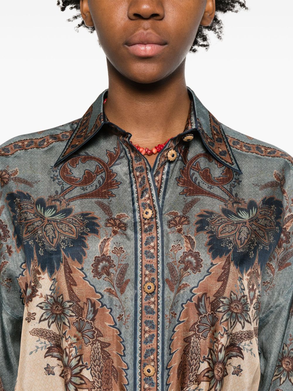 Zimmermann Zimmermann Shirts Blue - Image 6
