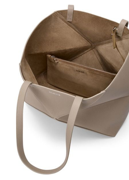 LOEWE Medium horizontal Puzzle Fold tote in soft grained calfskin - Image 6