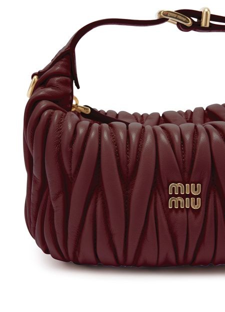 MIU MIU Quilted nappa leather pouch - Image 6