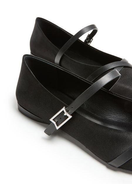 MAX MARA サテン フラット バレリーナシューズ - Image 6