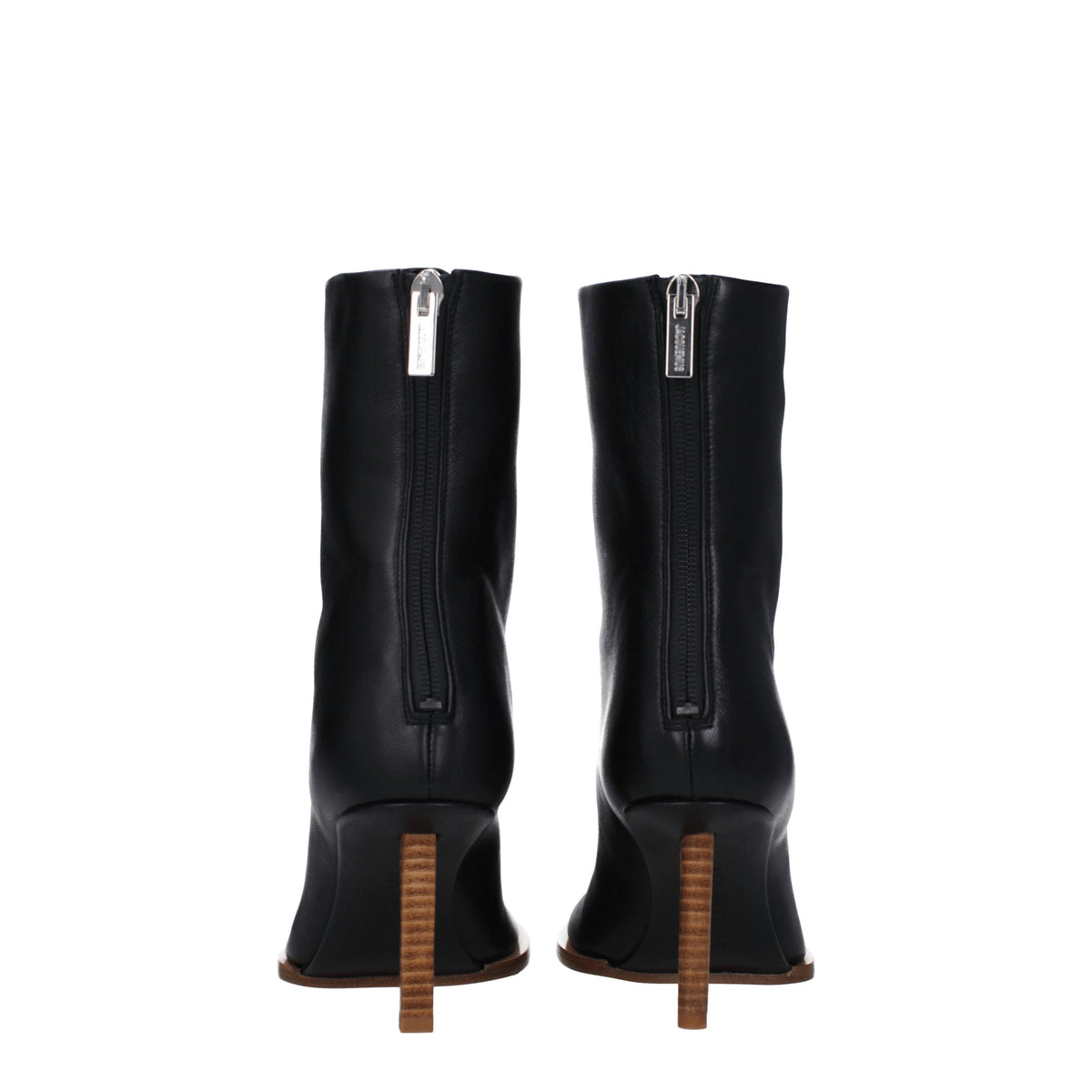 Jacquemus Jacquemus Stivaletti Donna Pelle Nero - Image 6