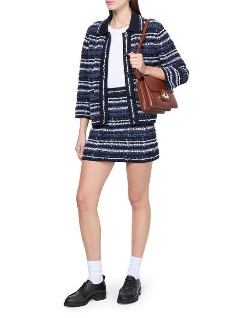 THOM BROWNE インレイ ツイードジャカード ジャケット - Image 6