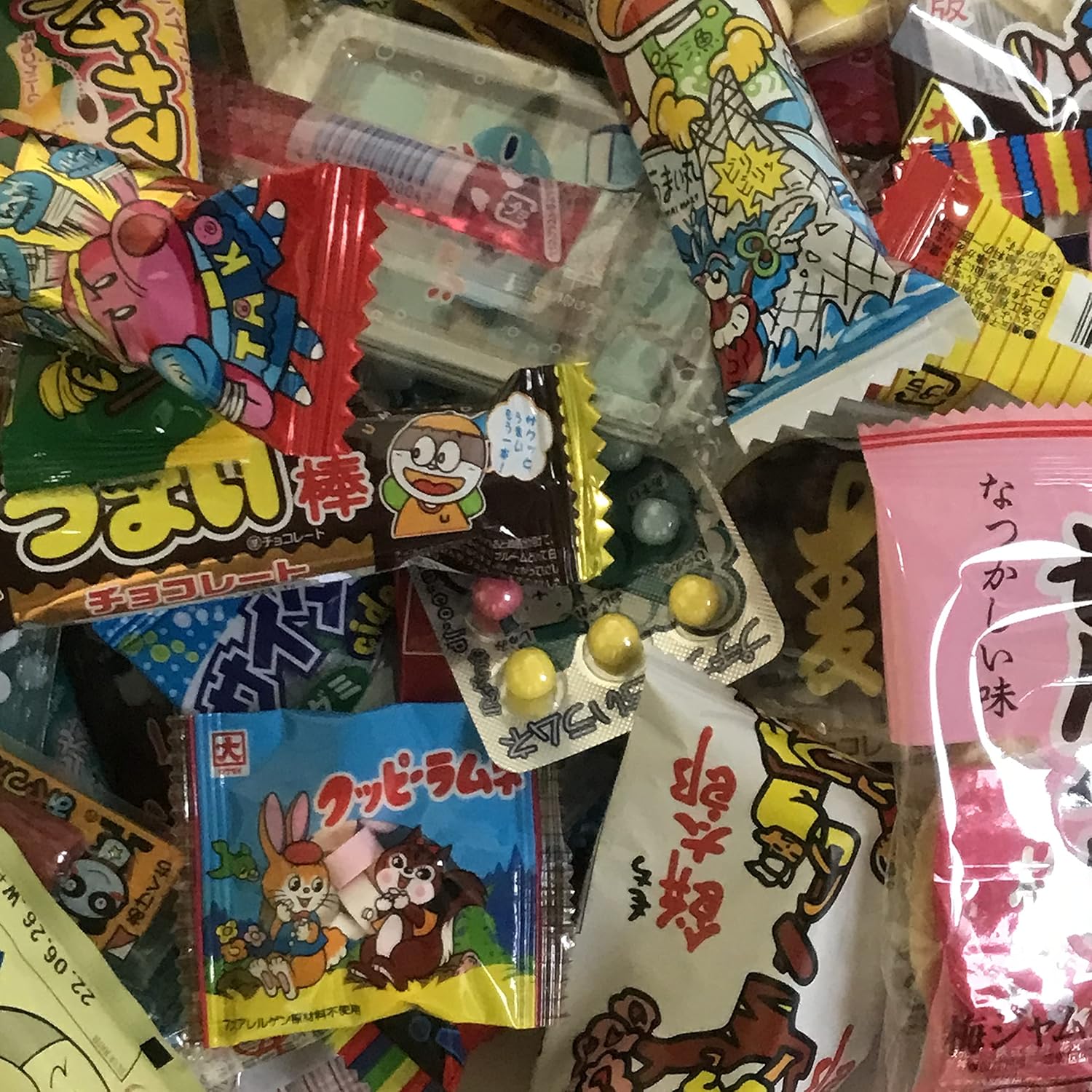 Assorted Snacks 80 pieces (with sharing bag) for New Year, Setsubun, Valentine's Day, Hinamatsuri, Easter, Children's Day, Tanabata, Obon, Halloween, Shichi-Go-San, Christmas