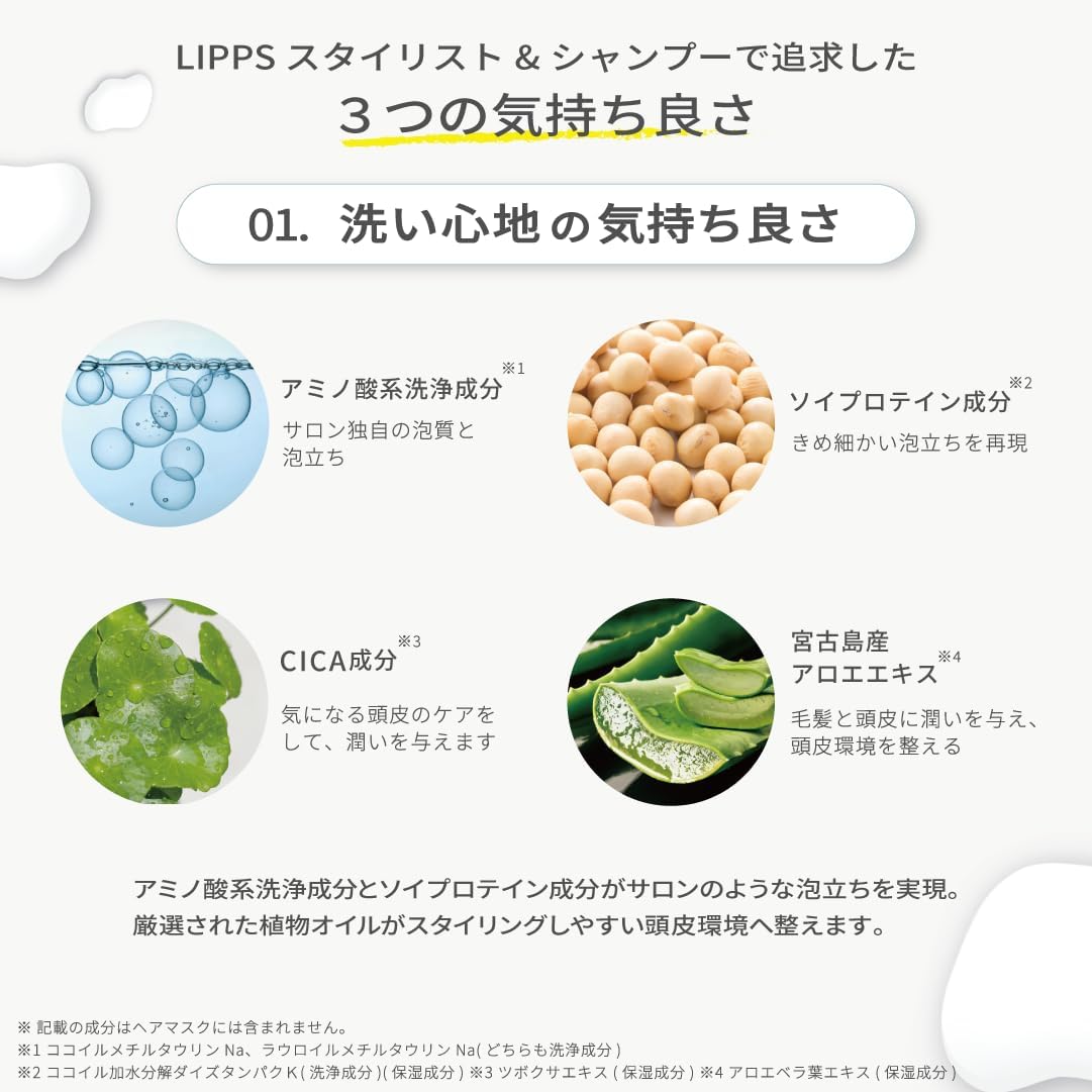 LIPPS Stylist Shampoo 13.5 fl oz (400 ml) & Treatment 14.5 oz (400 g), Pokemon Set