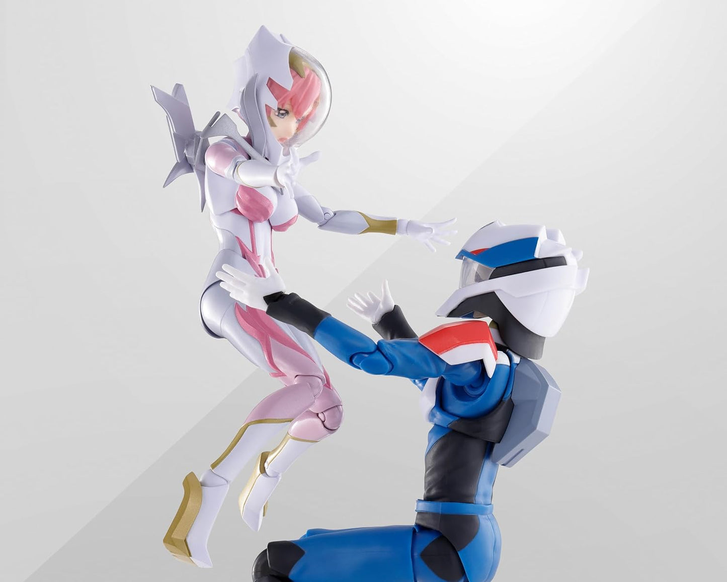 S.H. Figuarts Lax Klein (Pilot Suit Ver.) Ride-on Reproduction Set, PVC & ABS, Approx. 5.1 inches (130 mm), Pre-painted Complete Figure