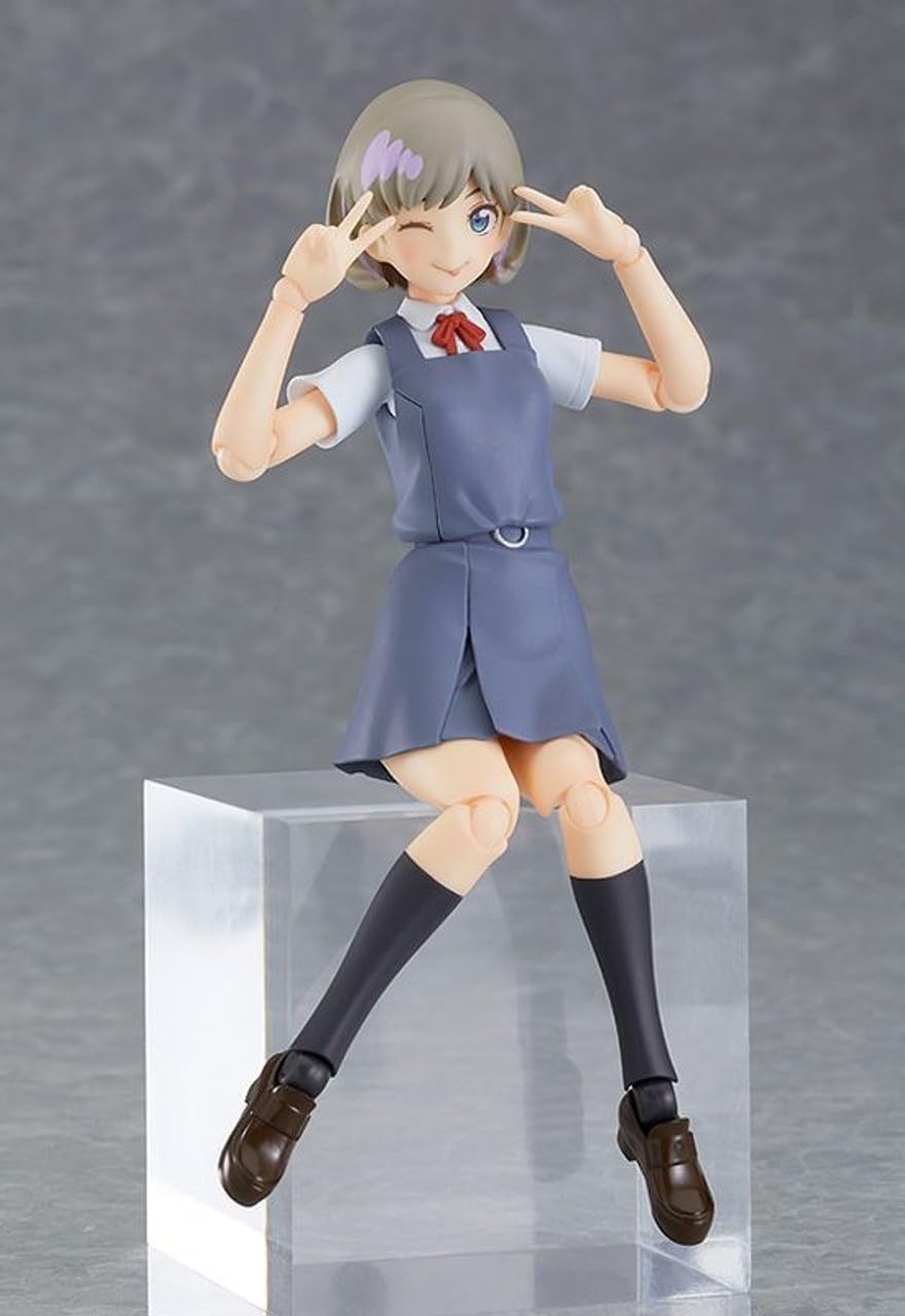 figma Love Live! Super Star!! Tang M06790 Non-Scale Plastic Pre-painted Action Figure, Pastel Blue