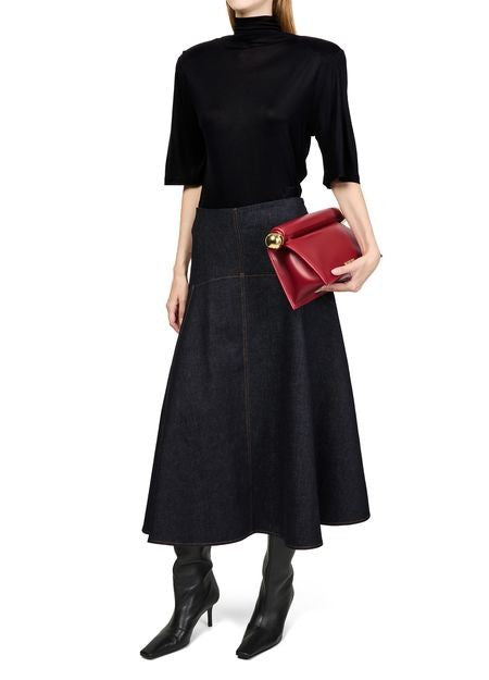 JACQUEMUS The De-Nîmes triangle skirt - Image 6