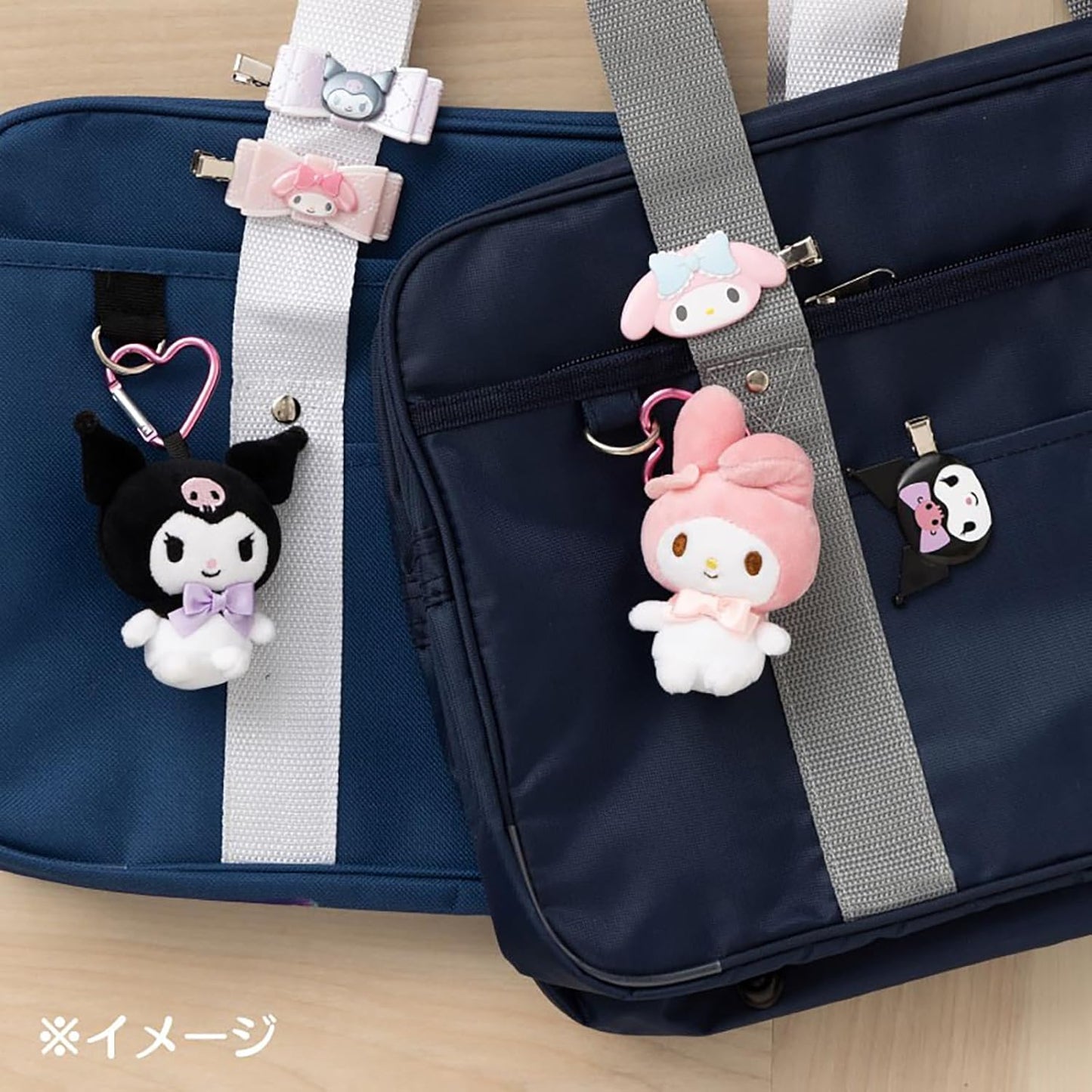 Sanrio 660868 Charmy Kitty Bangs Clip, ABS Resin, Right and Left Facing Set, Makeup, Face Washing, Desk Work, For Ages 3 and Up
