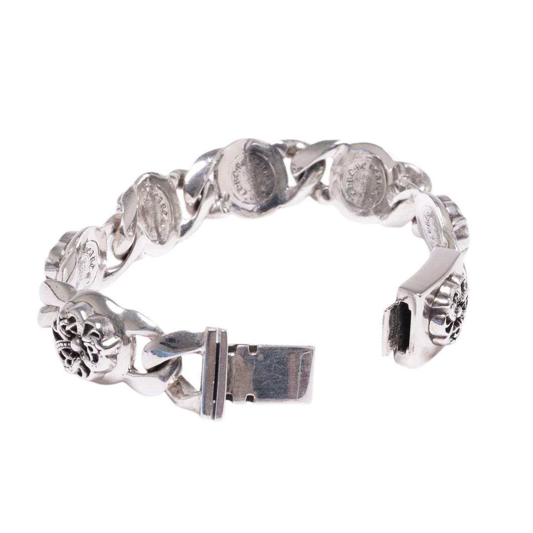 CHROME HEARTS 'CELTIC' 6 LINK CUBAN BRACELET