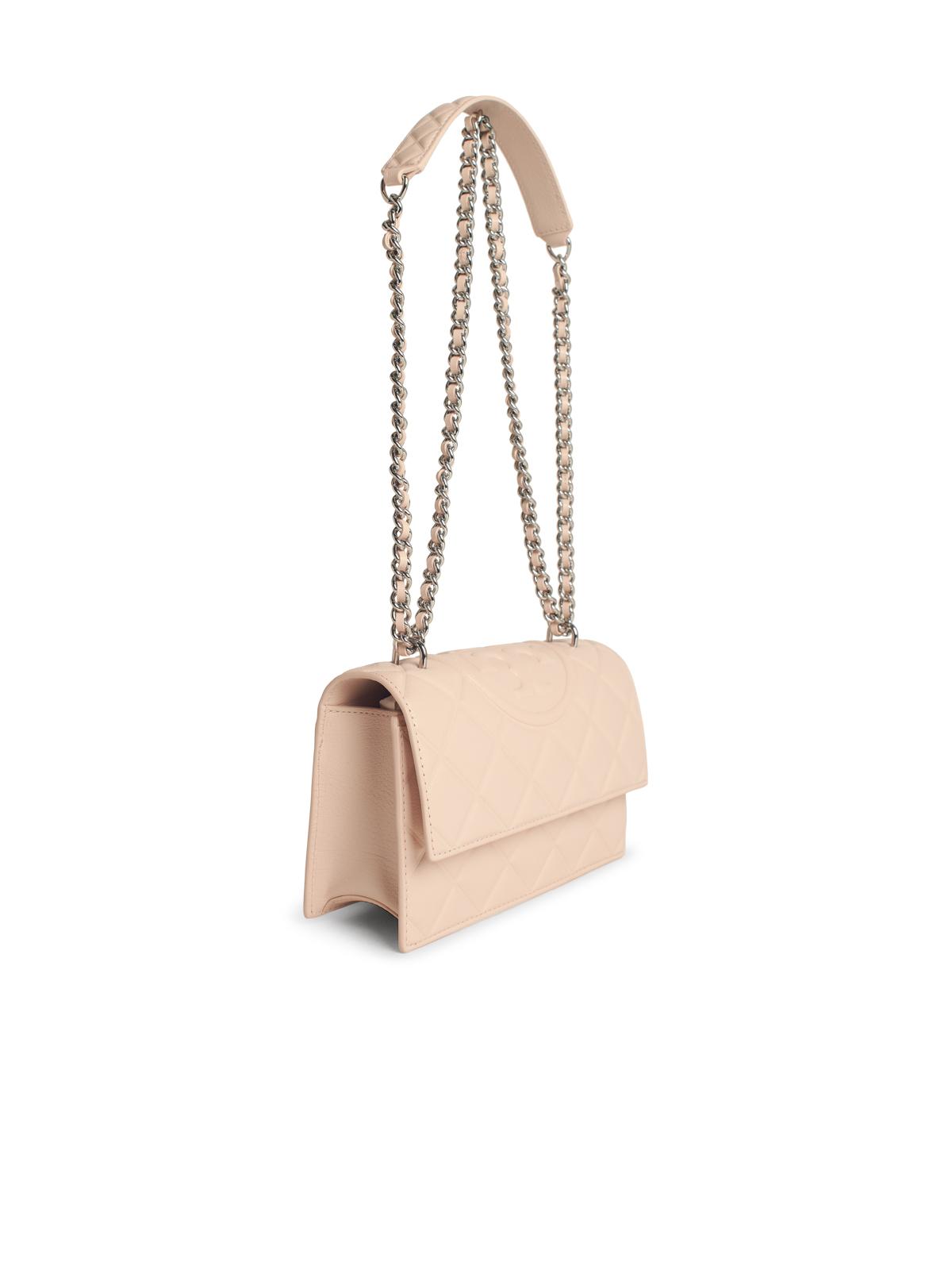 Tory Tory Burch 'Fleming' Small Pink Lear Crossbodyバッグ - Image 6