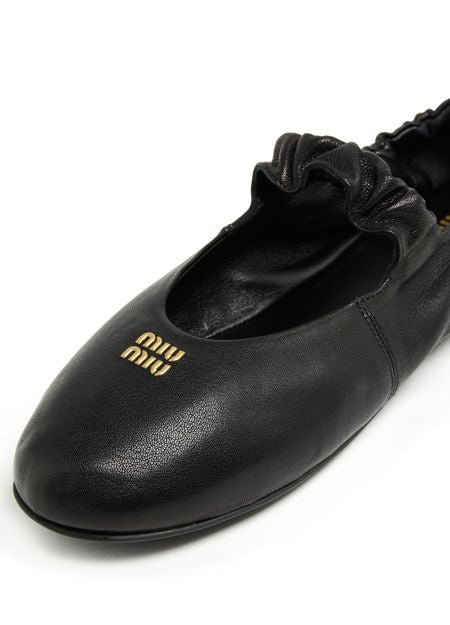 MIU MIU レザー製 バレエシューズ - Image 6