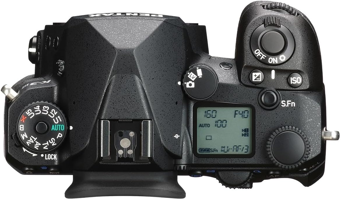 Pentax K-3 Mark III APS-C-Format DSLR Camera Body Black with Pentax D-BG8 Battery Grip, Black