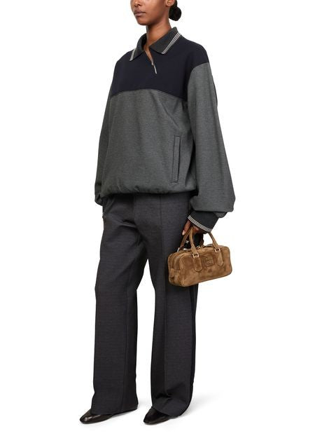 MIU MIU Knit straight leg trousers - Image 6
