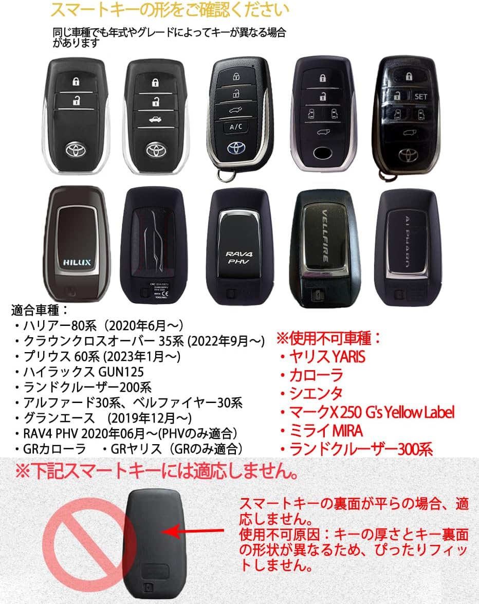 Toyota Exclusive Crown Crossover 35 Series Harrier 80 Series Prius 60 Series Hilux GUN125 Land Cruiser 200 Series Alphard 30 Series Belfire 30 Series RAV4 PHV GR Corolla GR Yaris Gran Ace, set, silver