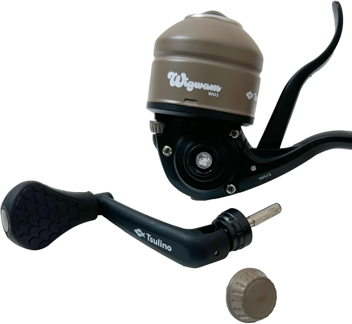 Wigwam Under SPIN CAST (Underspincast) No. 1.5 Thread Included, Closed Face Reel