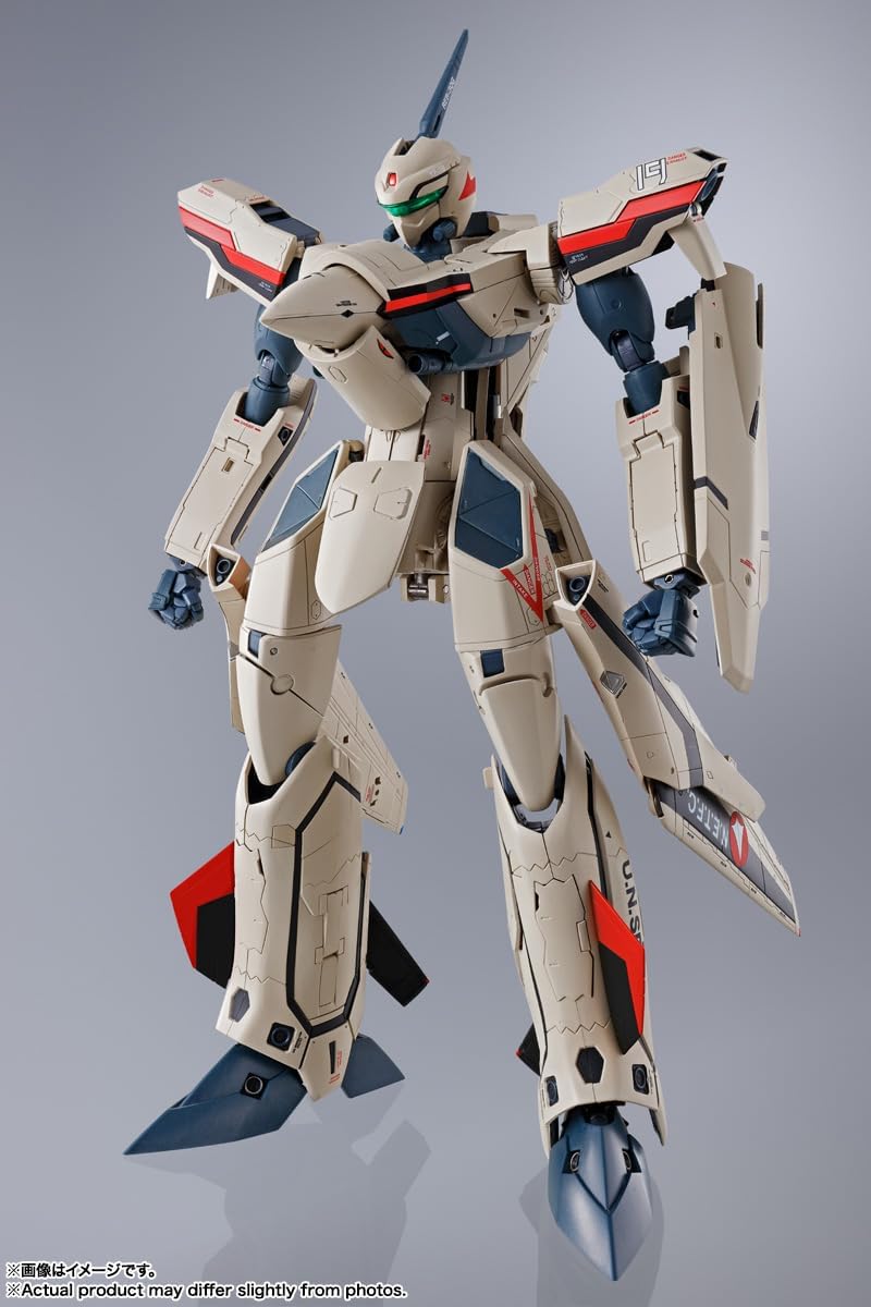 BANDAI SPIRITS DX Chogokin Macross Plus YF-19 Excalibur (Isamu Dyson Machine) Approx. 9.8 inches (250 mm), ABS & PVC & Die Cast Pre-painted Action Figure