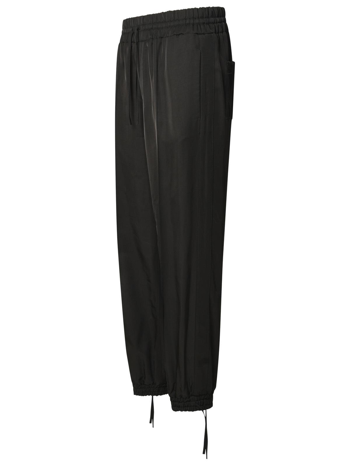 Jil Jil Sander Black Viscoseズボン - Image 6