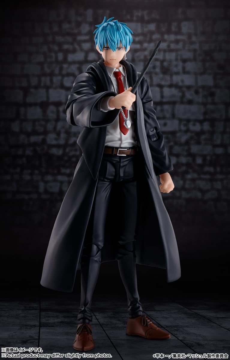 BANDAI SPIRITS S.H. Figuarts Mashle Lance Crown, Approx. 6.1 inches (155 mm), PVC & ABS, Pre-painted Action Figure